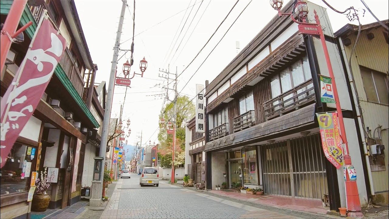 秩父駅から西武秩父駅まで歩く　Walk from Chichibu Station to Seibu Chichibu Station