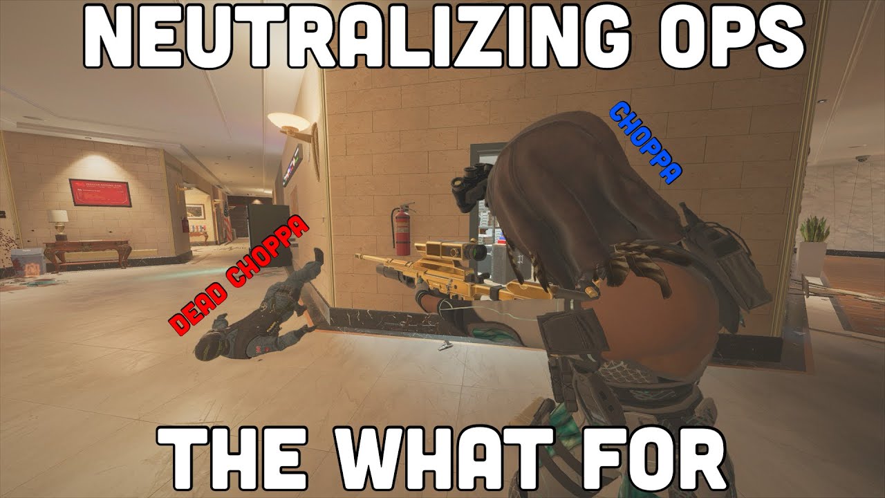 Ops Receive The What For in Rainbow Six Siege