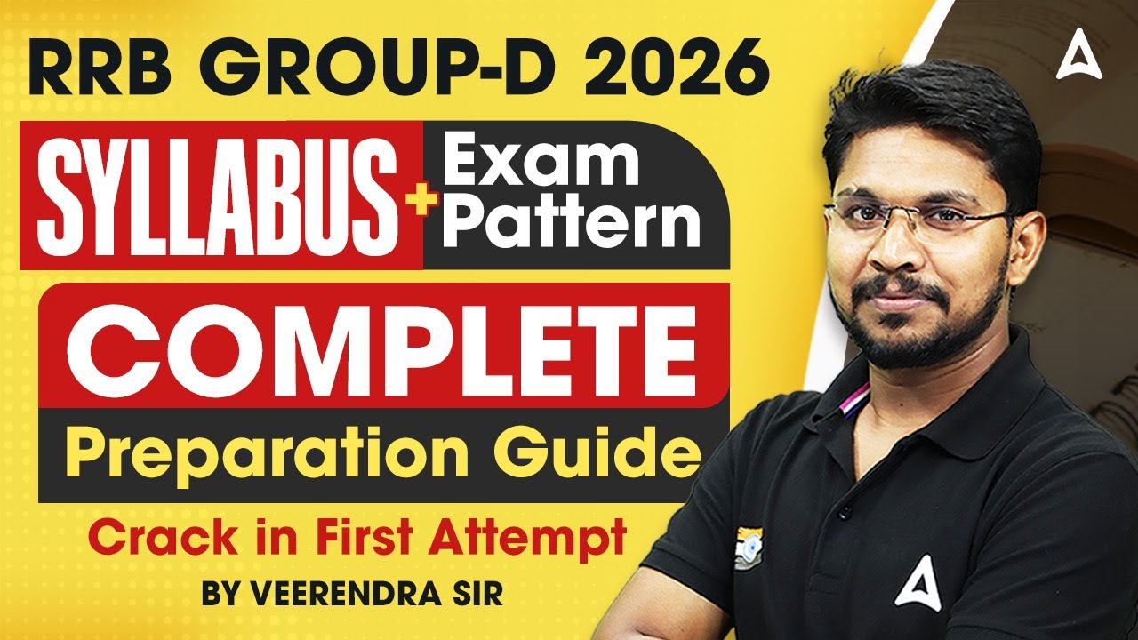 RRB Group D Syllabus 2026 | Group D Syllabus & Exam Pattern | RRB Group D Preparation Strategy