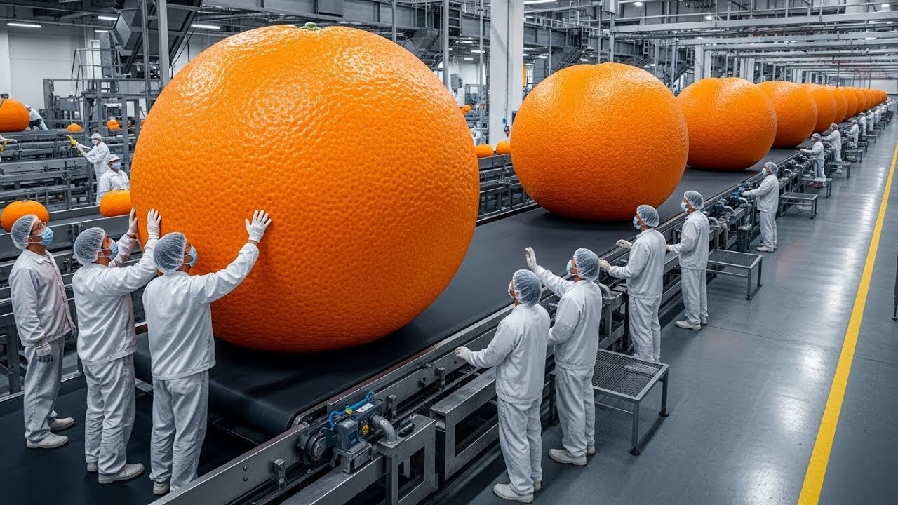 Inside a Modern Mandarin Processing Factory From Orchard Harvest to Export-Ready Products