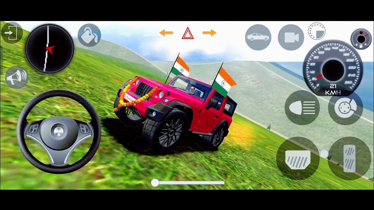 Modified Mahindra Thar 😈 Games: Indian Red Thar (Gadi Wala Games) Car Game Android Game – #2026