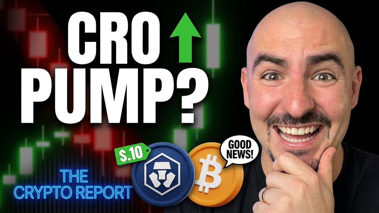 Is $.10 CRO Coin Coming Before $.02? (CRONOS NEWS!) The GOOD NEWS About Bitcoin RIGHT NOW!
