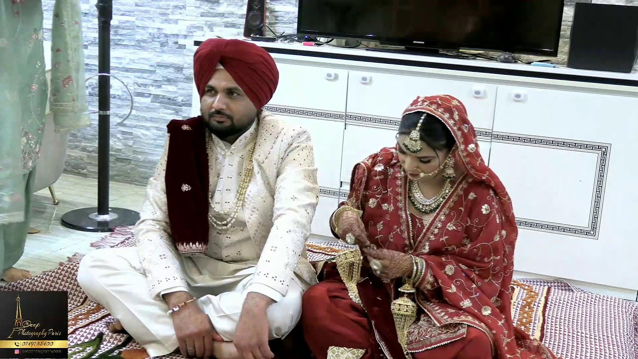 Amandeep Singh Weds Amanjot Kaur 19/01/2026 #livewedding #deepphotographyparis