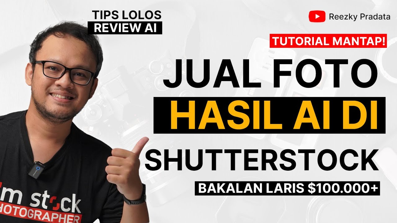 Tutorial Jualan Stock Foto Hasil AI di Shutterstock dan Laku $100.000+