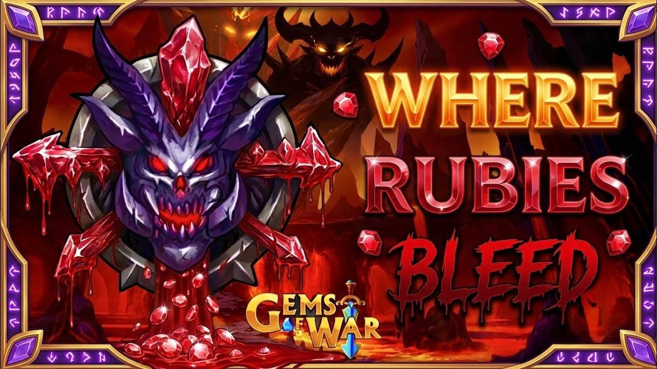 GEMS OF WAR &mdash; Мировое событие &laquo;Где кровоточат рубины&raquo;: лучшие отряды &mdash; Потрясающие отряды для Шпи...