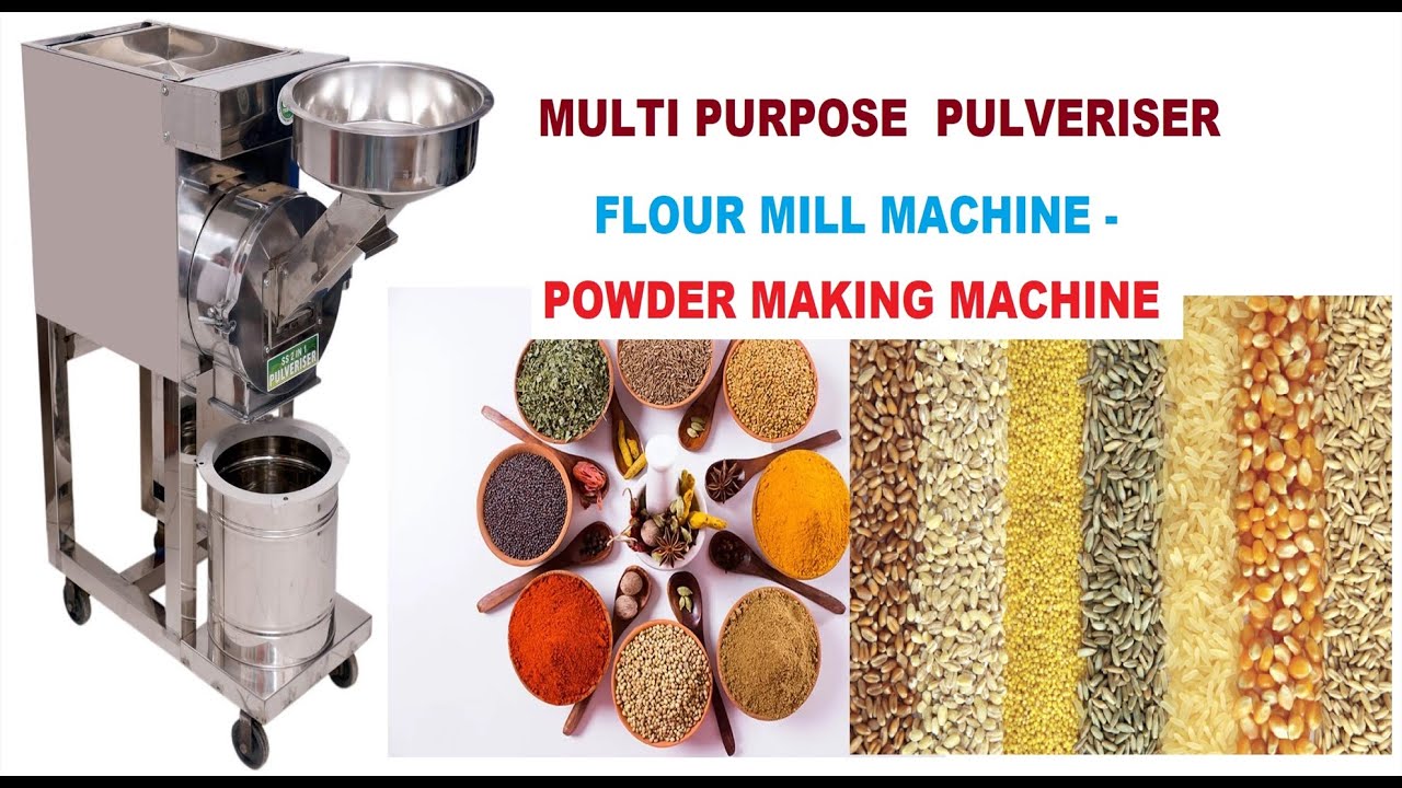 Mini Pulverizer  Mini Grinding machine  Flour mill machine Coimbatore
