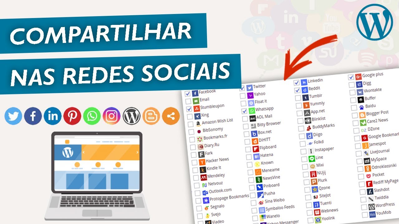 Plugin grátis de compartilhamento de páginas nas redes sociais 😀| Plugin WordPress
