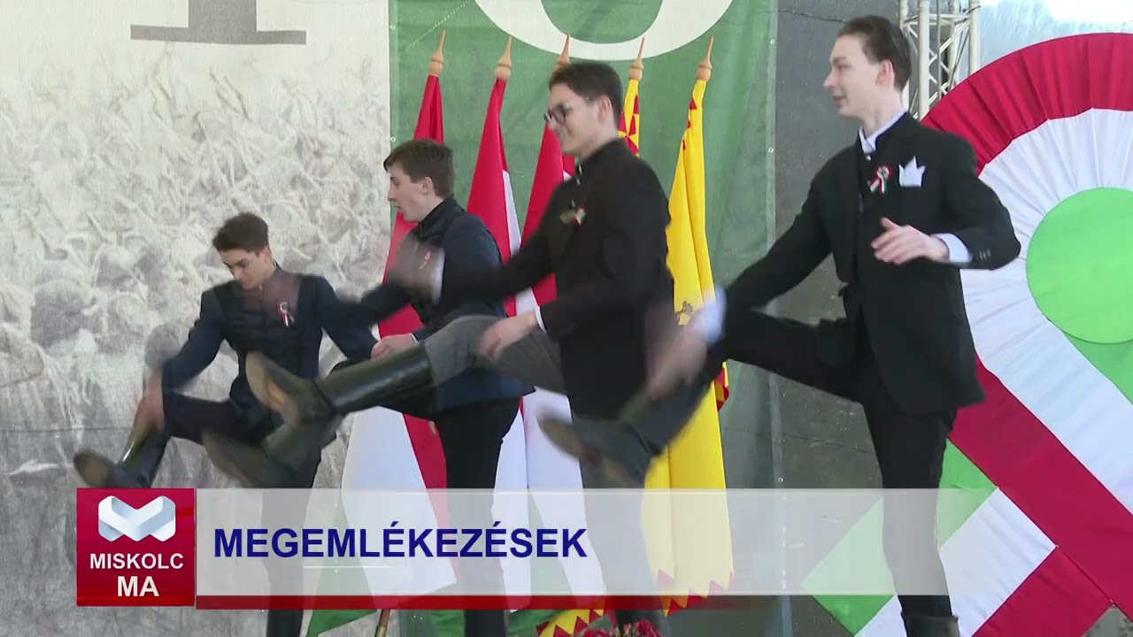 Miskolc Ma 2026. 03. 16.: Március 15-ei megemlékezések