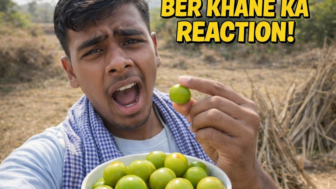 Ber Khate Hi Aisa Reaction 😱 | Desi Village Vlog