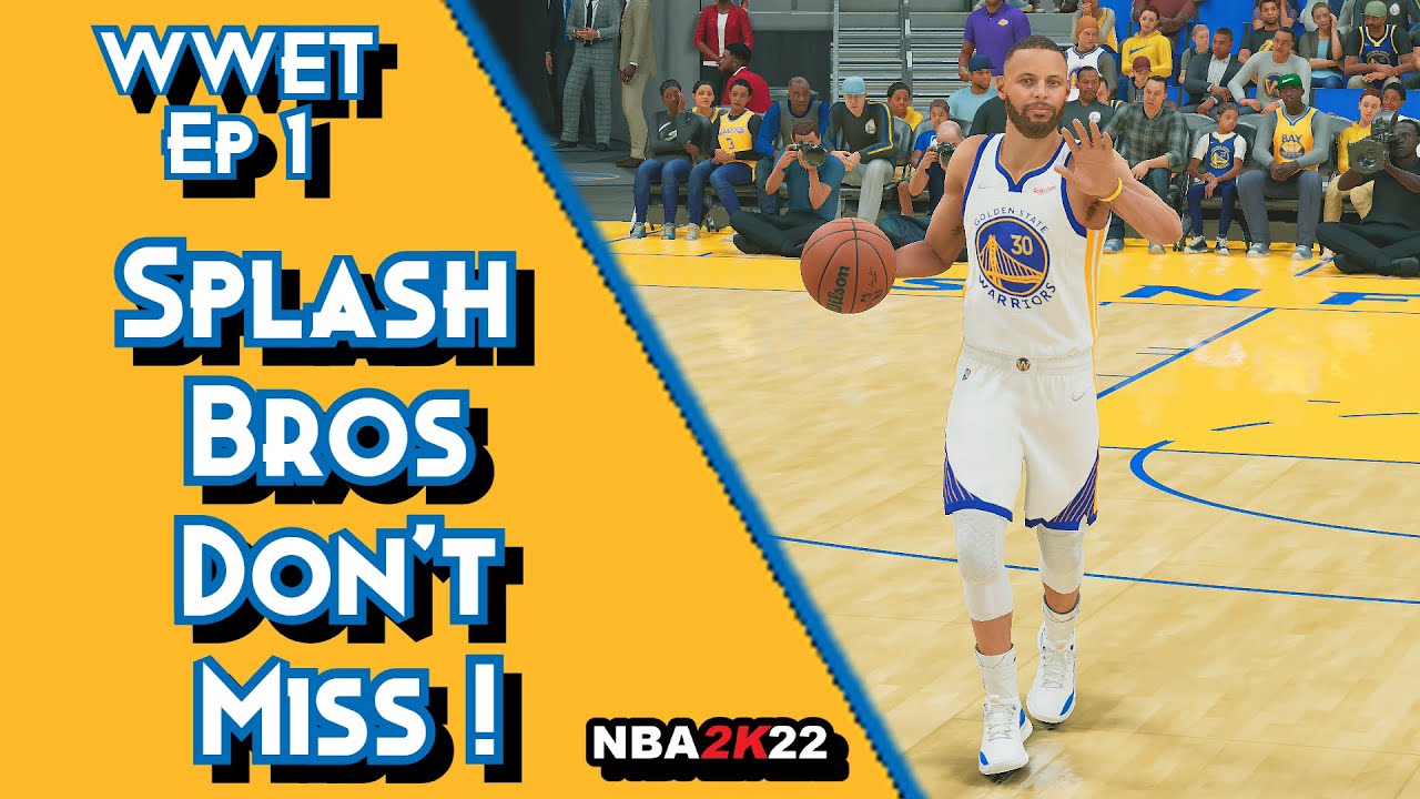 Splash Bros & Warriors Money Plays Playbook Combo Is UNFAIR  | NBA 2K22 Play Now Online WWET Ep 1