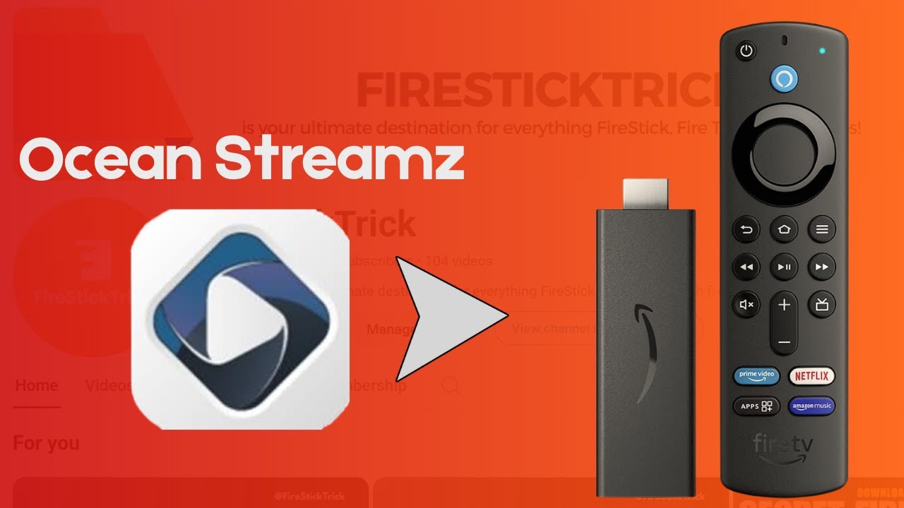 How to Install Ocean Streamz V3.2.7 on Firestick?