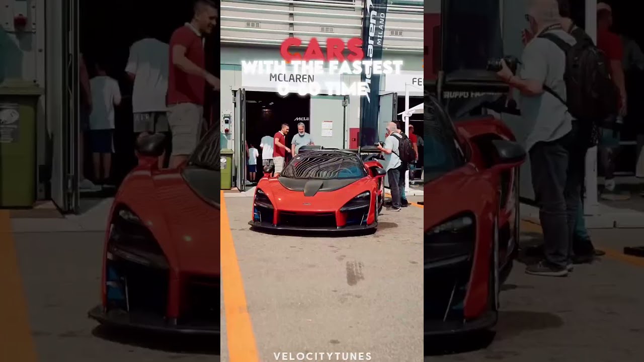 Cars With The Fastest 0-60 Time 🔥