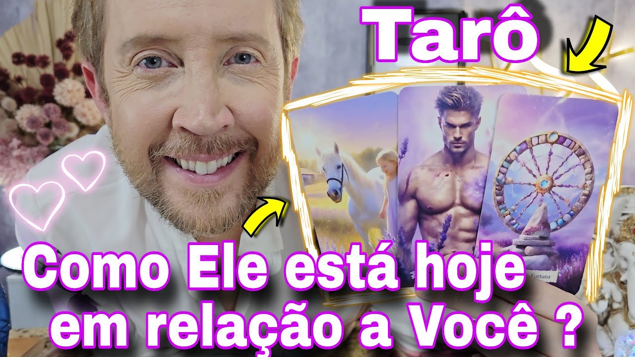 COMO ELE ESTÁ HOJE EM RELAÇÃO A VOCÊ ? E COMO ELE ACHA QUE VOCÊ ESTÁ HOJE?rei do oráculo hoje,buba
