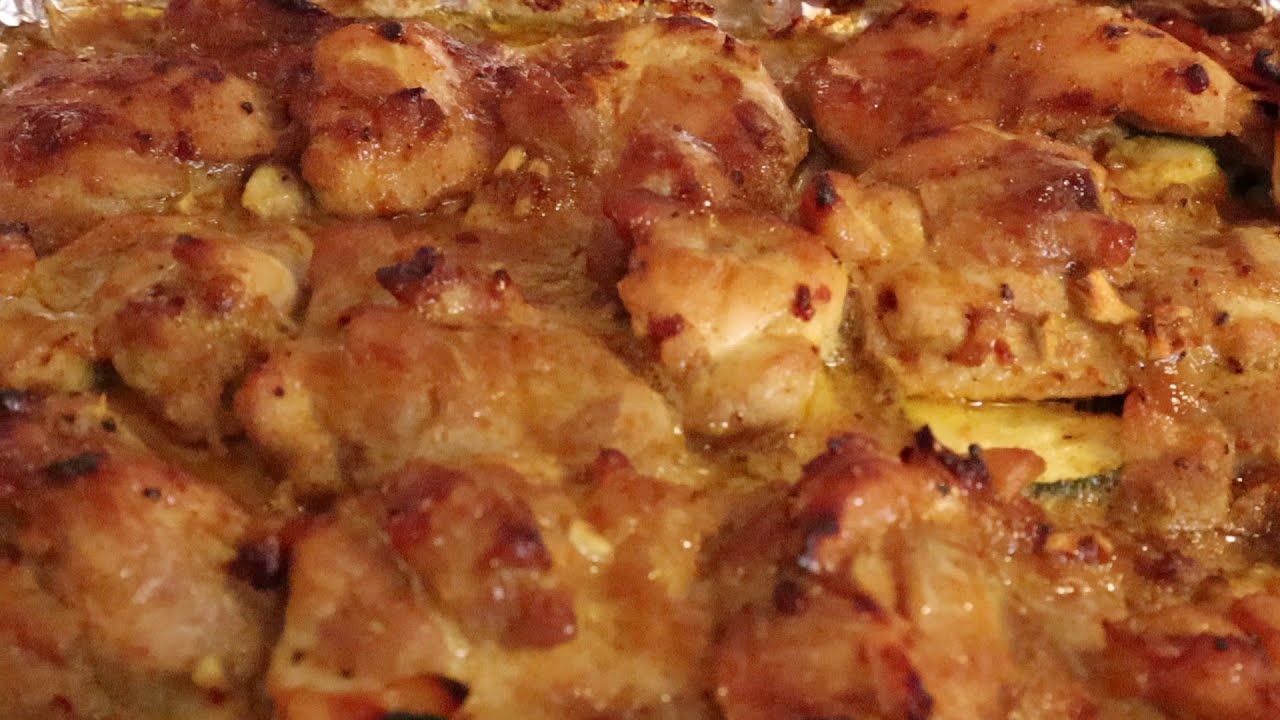 Oven Baked Boneless Chicken Thigh