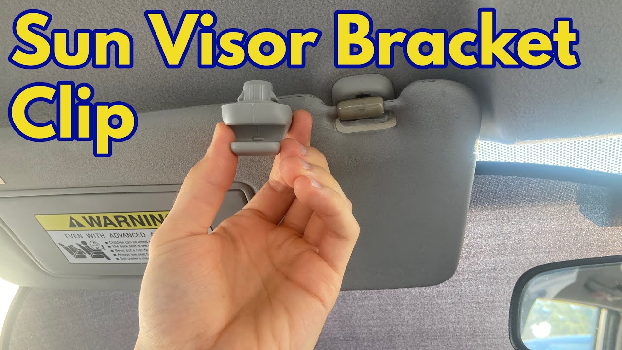 Sun Visor Clip Bracket Replacement Honda