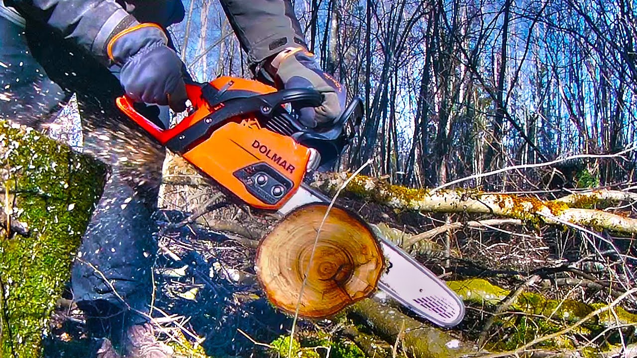 Dolmar PS-352 / Makita EA3601 - Cookie cutting test
