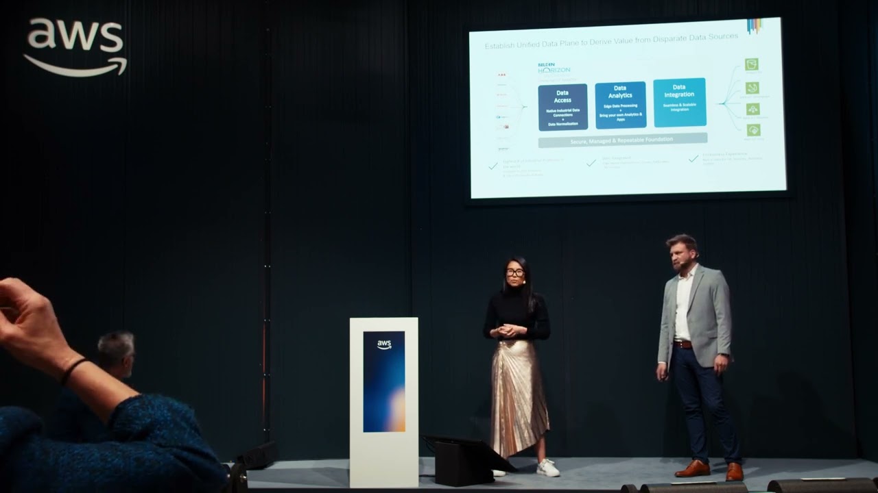 From the Edge to Cloud: Belden presents from the AWS Theatre at Hannover Messe Part 2