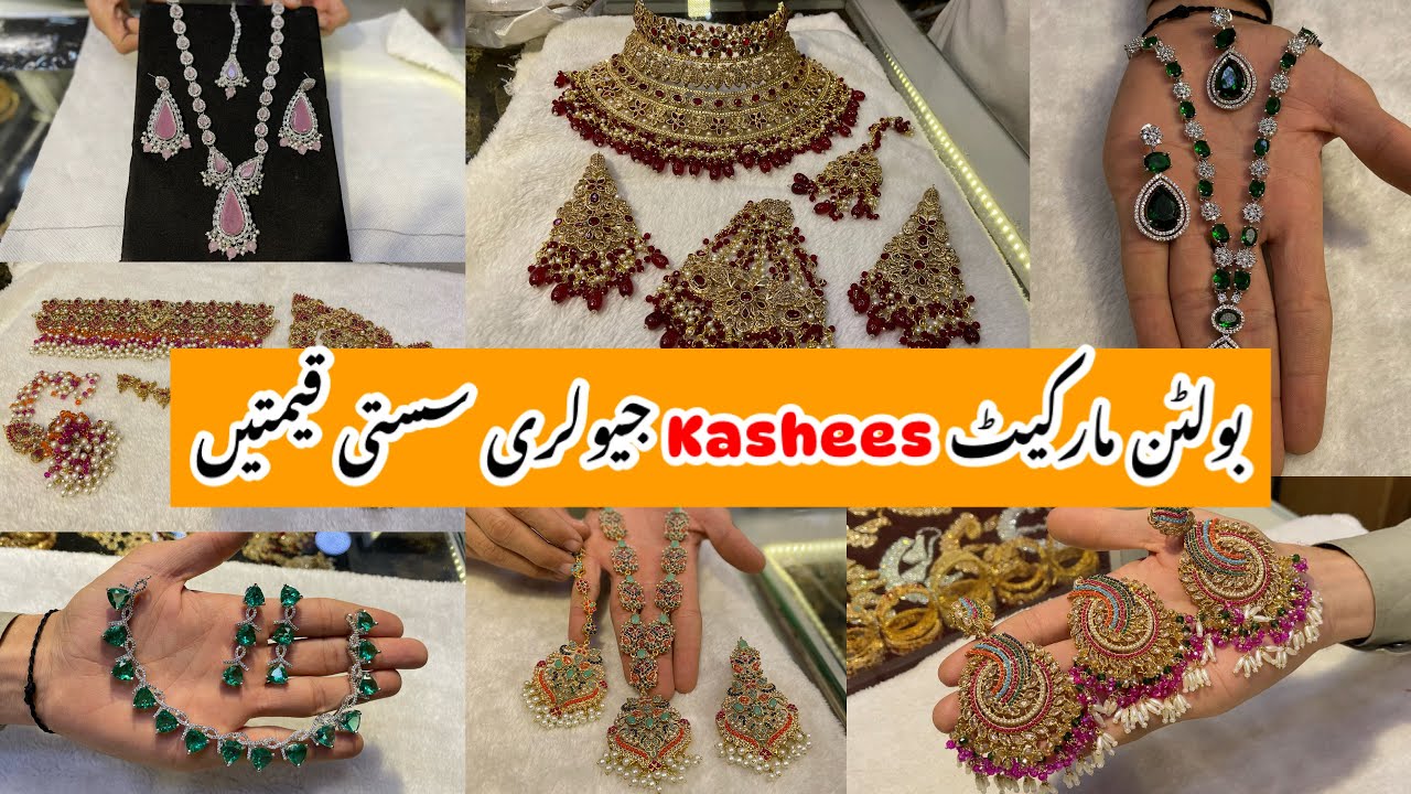 Bolton market karachi-American Diamond,Rajwadi,Nauraten,Kashee Jewelry shopping-Local Bazar Pakistan