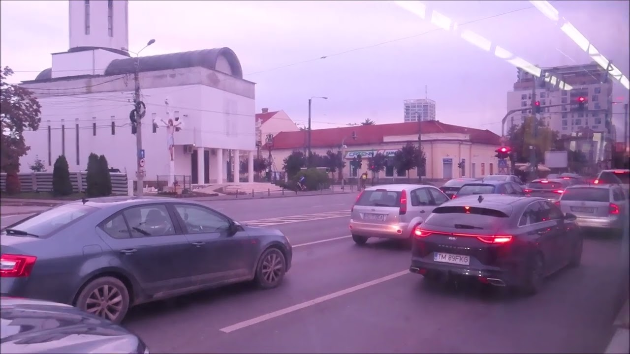 In Timisoara with the bus and tram- 2-5. 10/2022