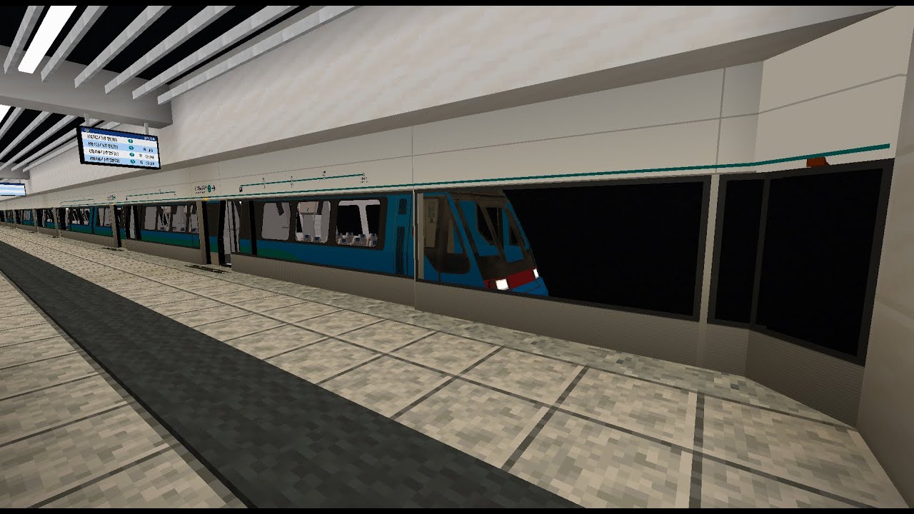 #機場快線行車片段 在#Minecraft 從#九龍 去#博覽館 (#ATrain)(#JAVA)(Minecraft - #MTR MOD) EP.3 | #kingsley實況