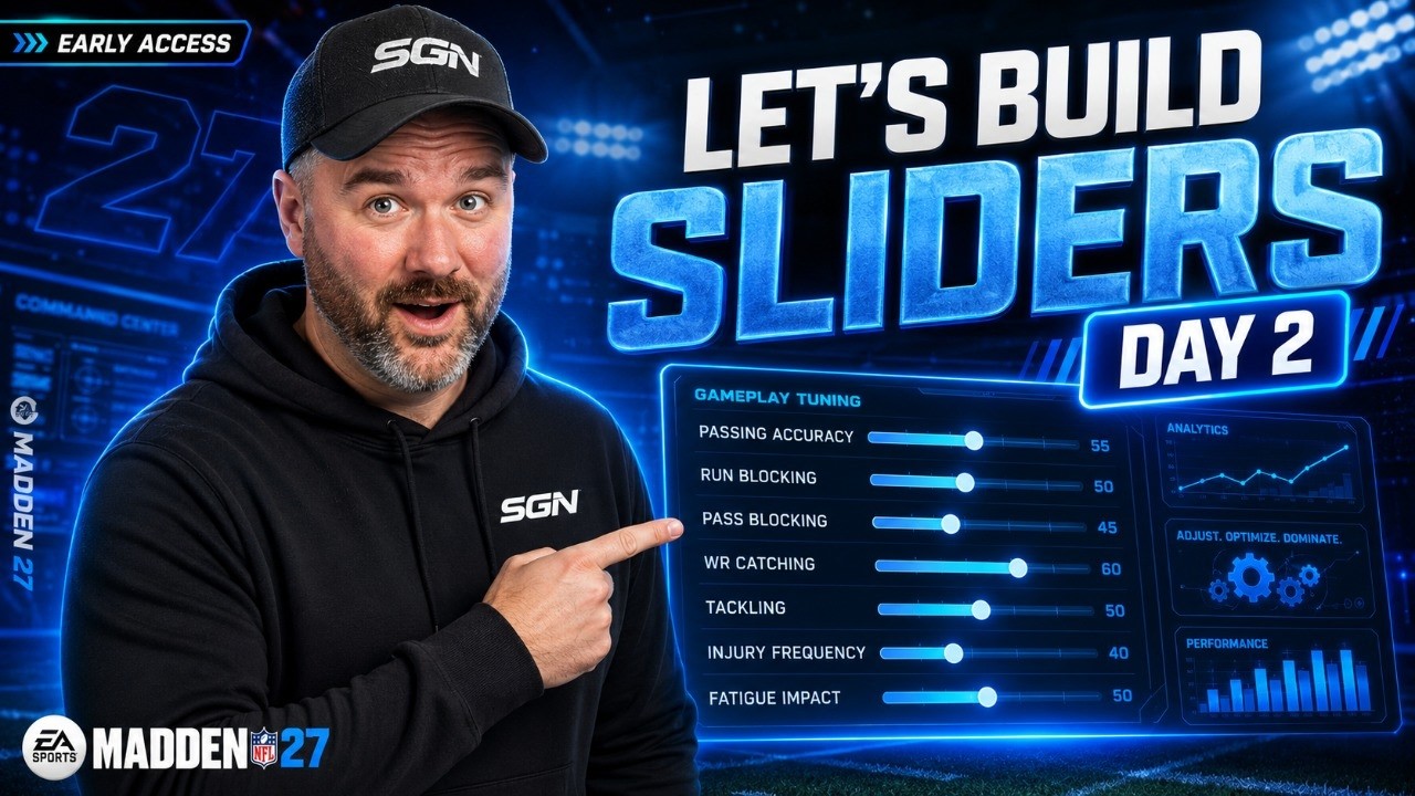 🔴Madden 27 Early Access | Lets Build a Slider Set