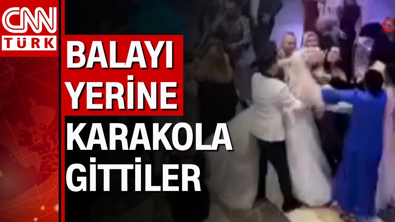 Düğünde istek parça kavgası karakolda bitti