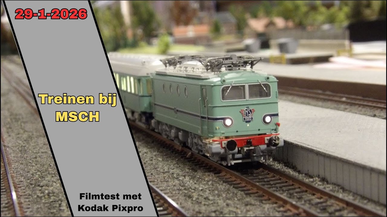 Treinen bij MSCH(29-1-2026)| Modeltreinen #8