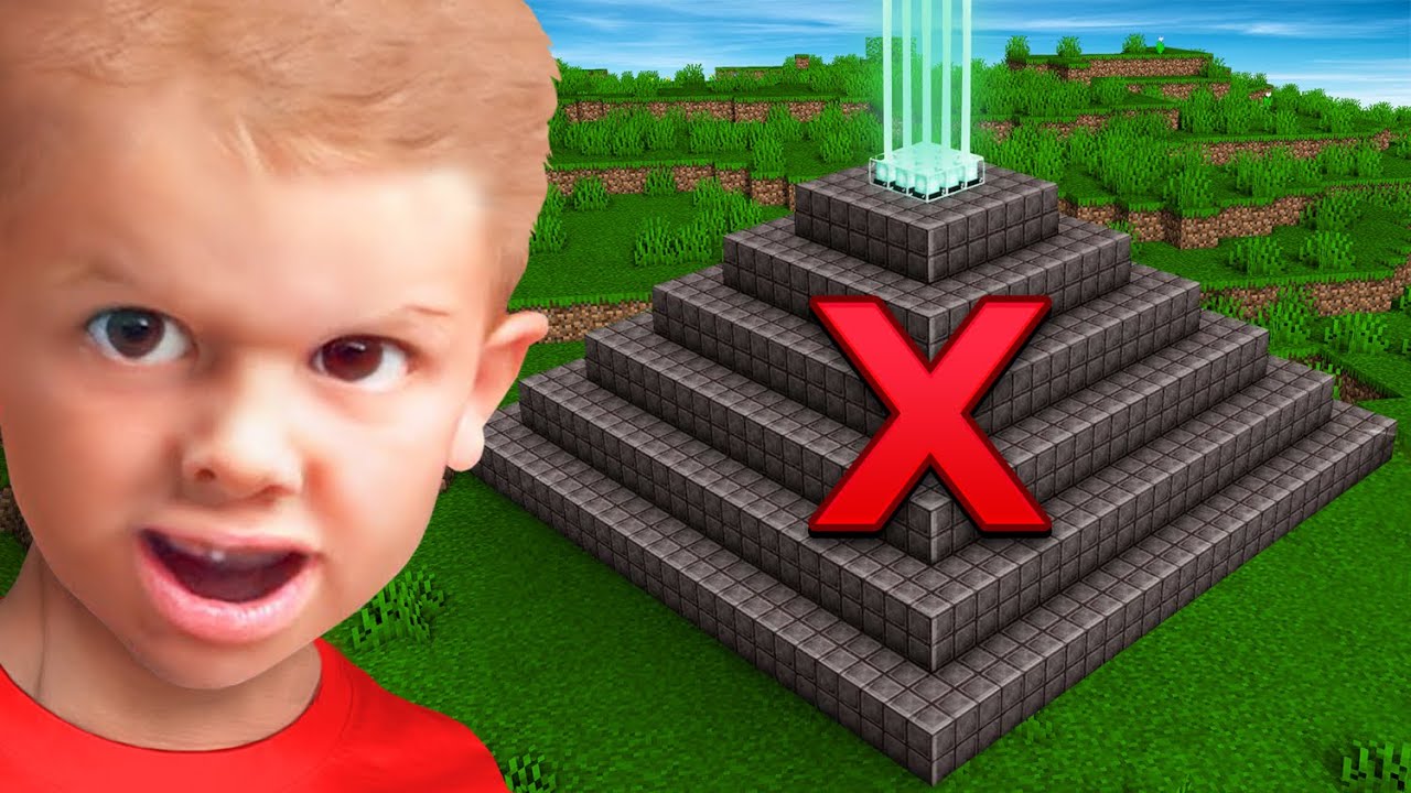 AGGRESSIVER JUNGE KLAUT größten Netherite Beacon 😂