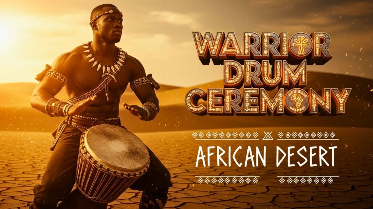 Warrior Drum Ceremony 🥁 African Desert | Epic World Ethnic Music