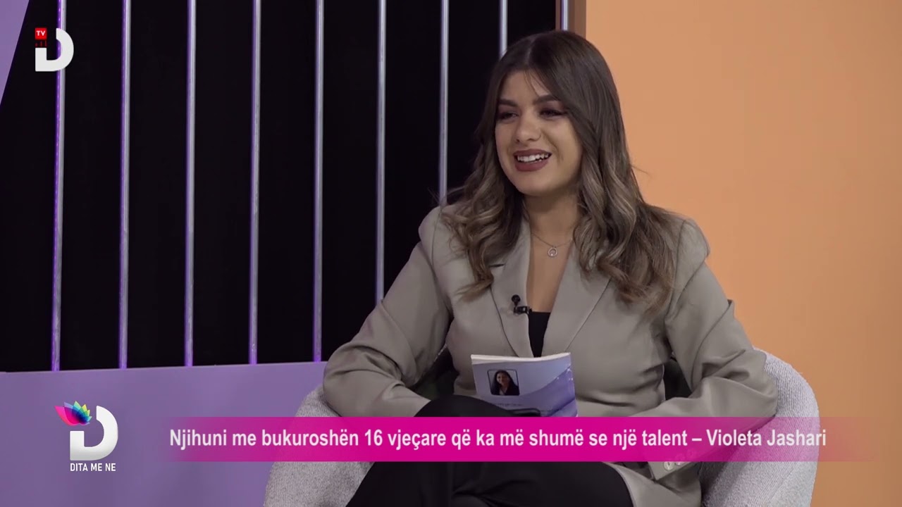 Njihuni me bukuroshën 16 vjeçare që ka më shumë se një talent – Violeta Jashari