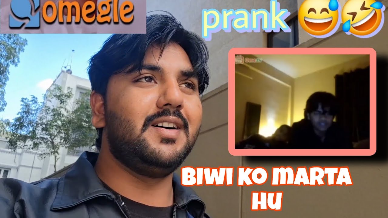 🤣 “Shaadi Wala Prank on Omegle 😜 | Funny Reactions”