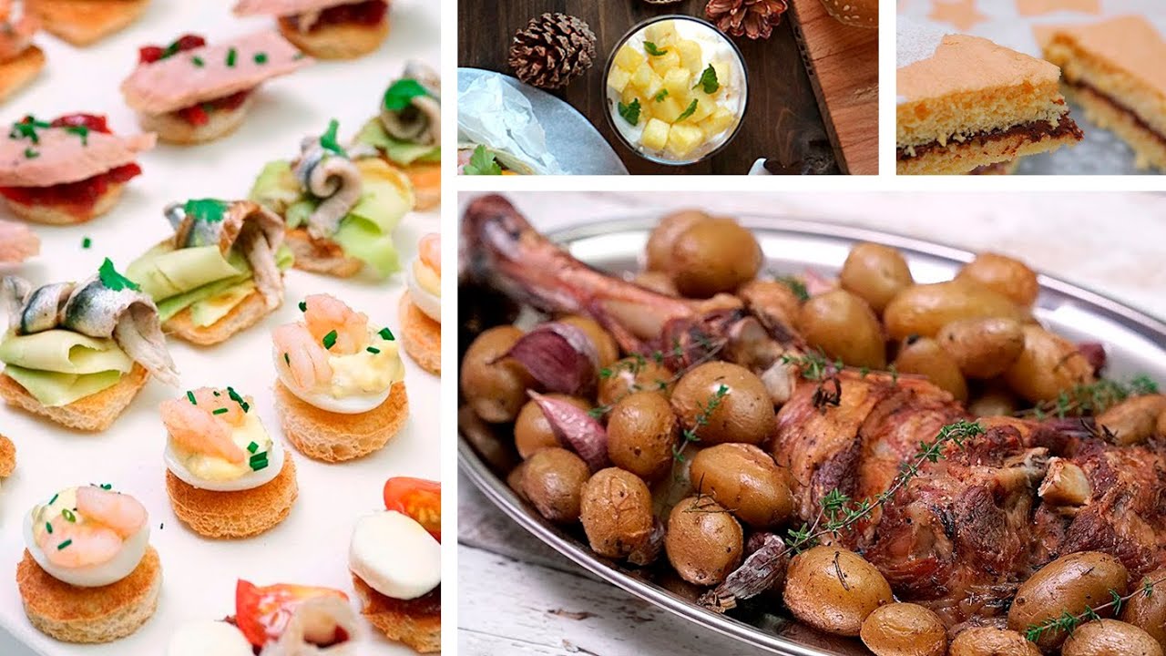 UN MENÚ DE NAVIDAD PARA ENAMORAR | Aperitivos, plato principal, postre y café