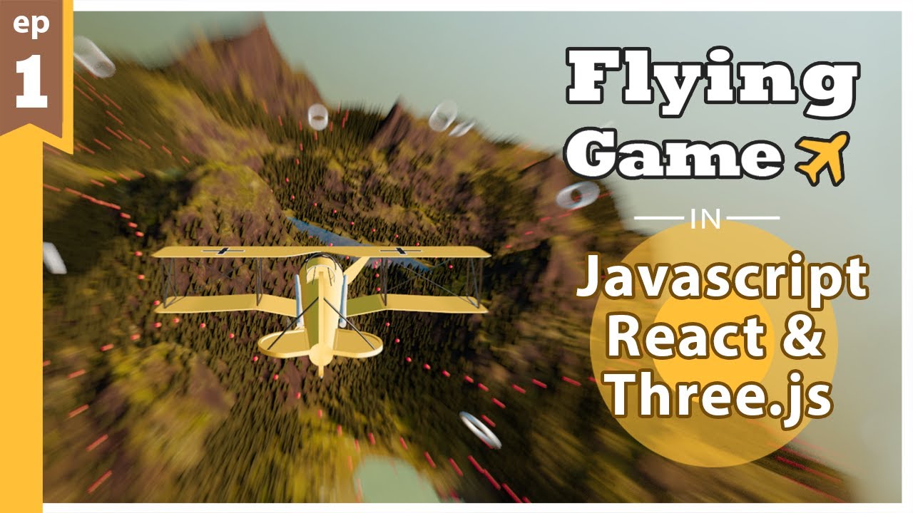JavaScript Game Development: Build an Airplane Flying Game with React Three Fiber & Three.js