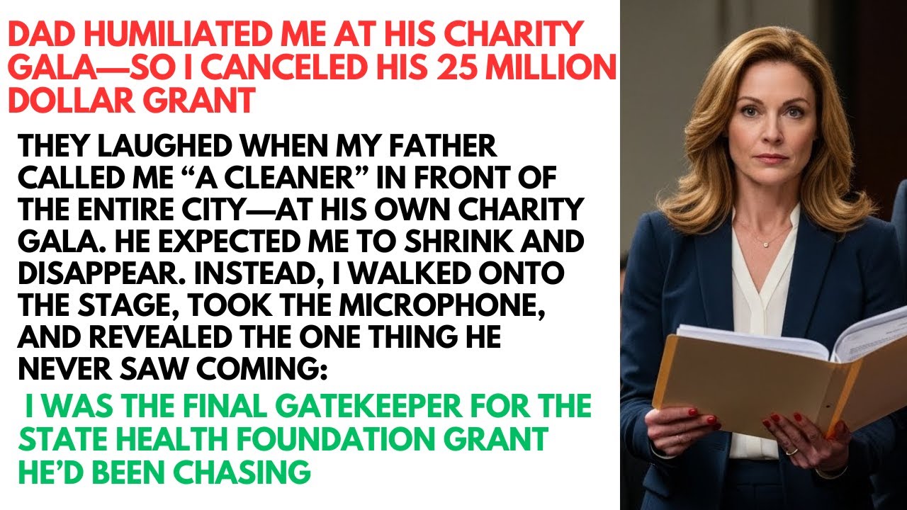 Dad Humiliated Me at His Charity Gala&mdash;So I Canceled His 25 Million Dollar Grant