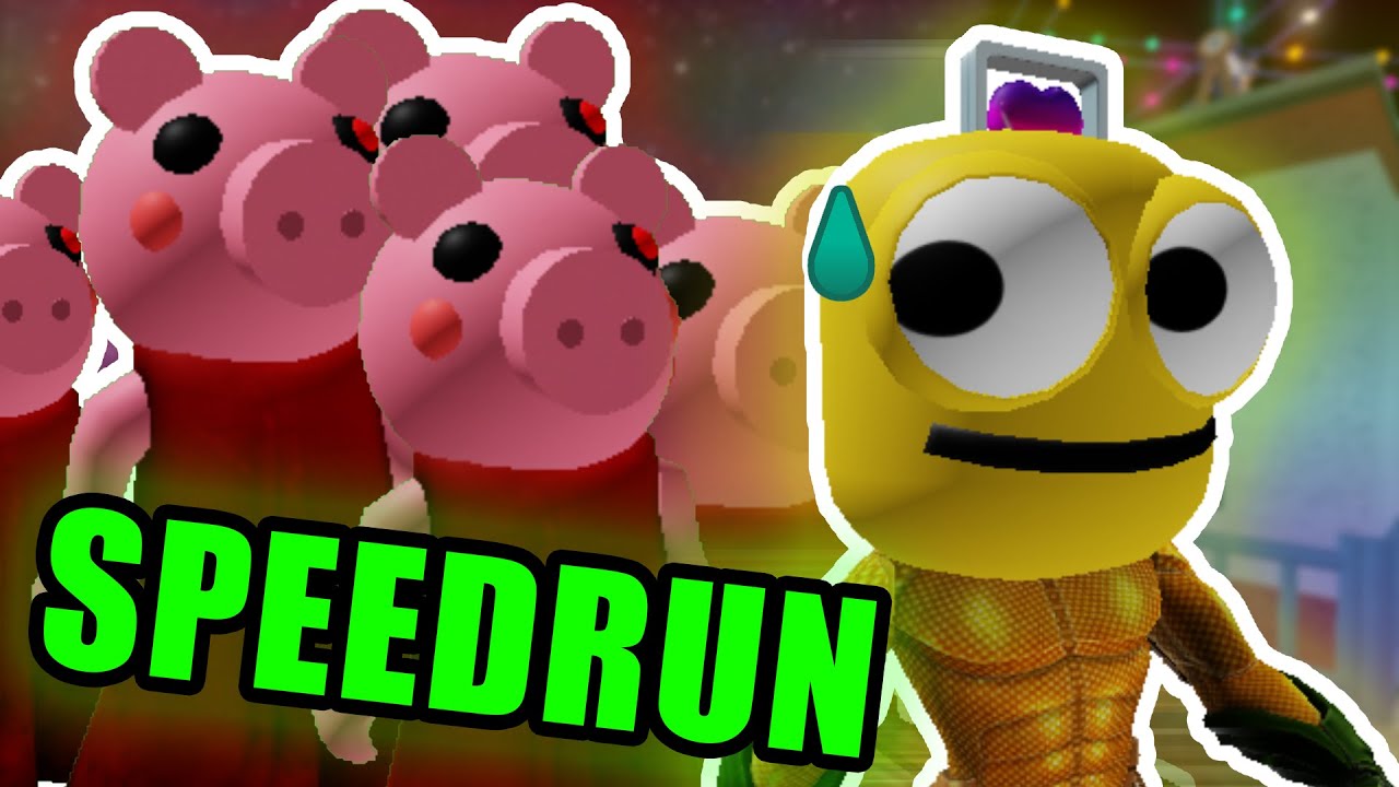 INSANE DIFFICULTY PIGGY SPEEDRUN ATTEMPTS!!! | 100 Player Piggy
