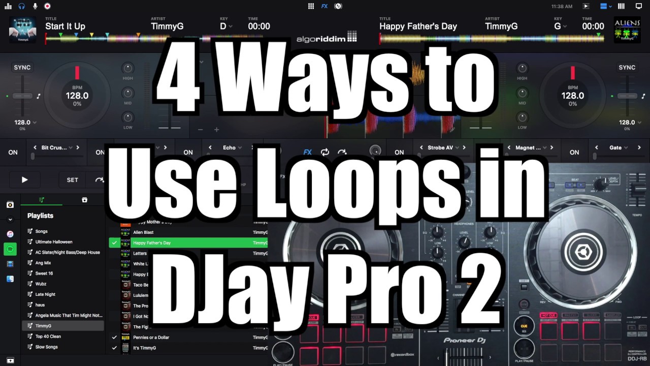DJay Pro 2 Tutorial: How to Use Loops – TimmyG