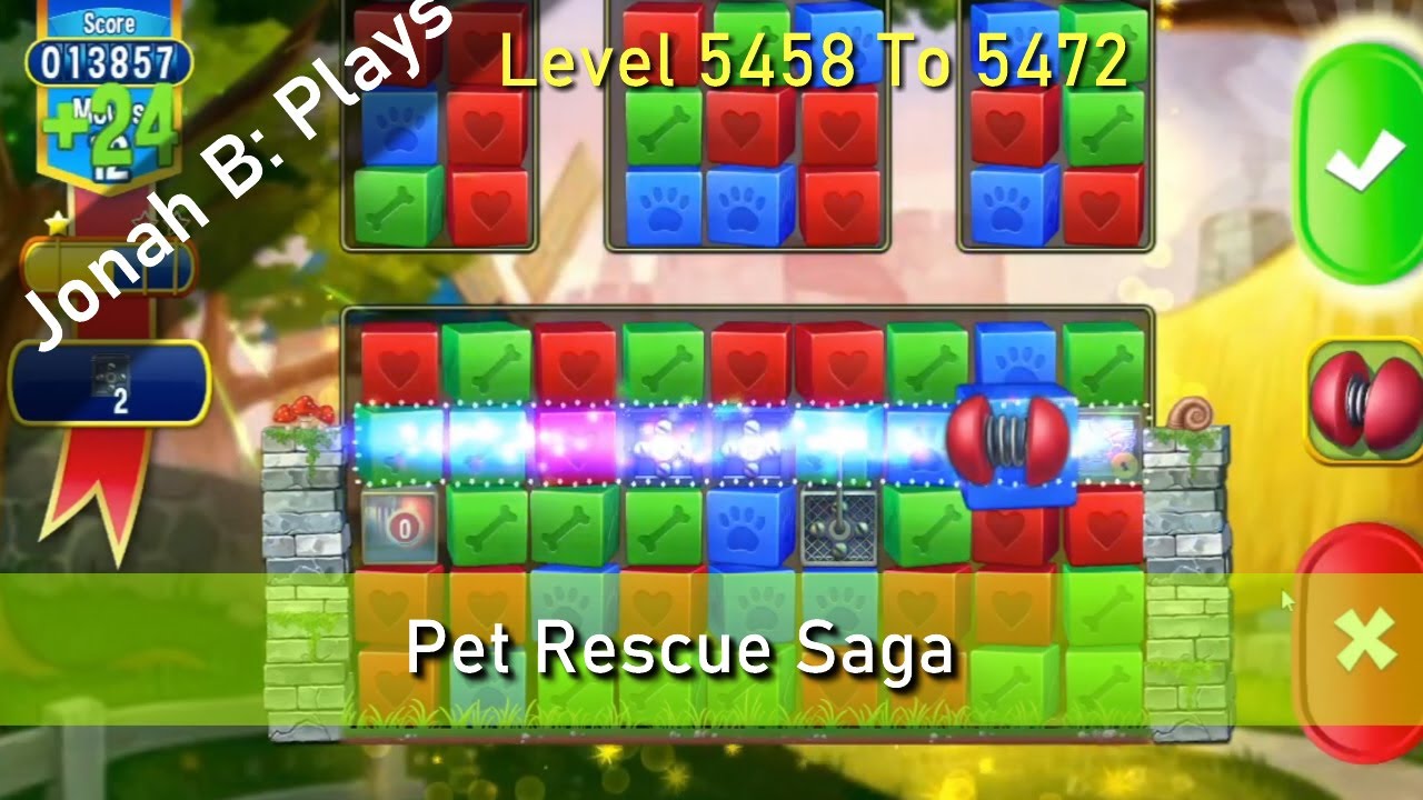 Pet Rescue Saga Level 5458 To 5472