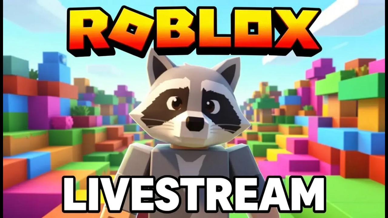 🔴Re-Play Not Live Play Roblox with CHAOS & The RaccPack • Live On YouTube ❤