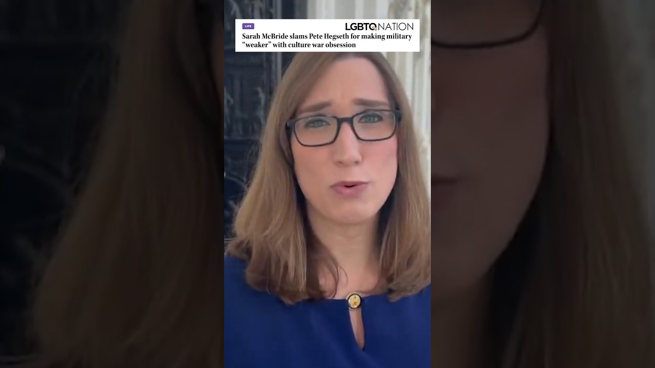 Сара Макбрайд раскритиковала Пита Хегсета за то, что его одержимость культурными войнами делает а...