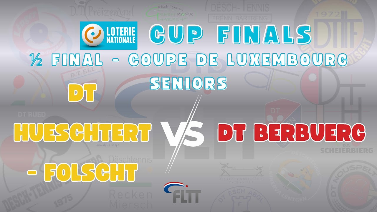 1/2-Final Coupe de Luxembourg Seniors: Hueschtert-Folscht - Berbuerg (T2)