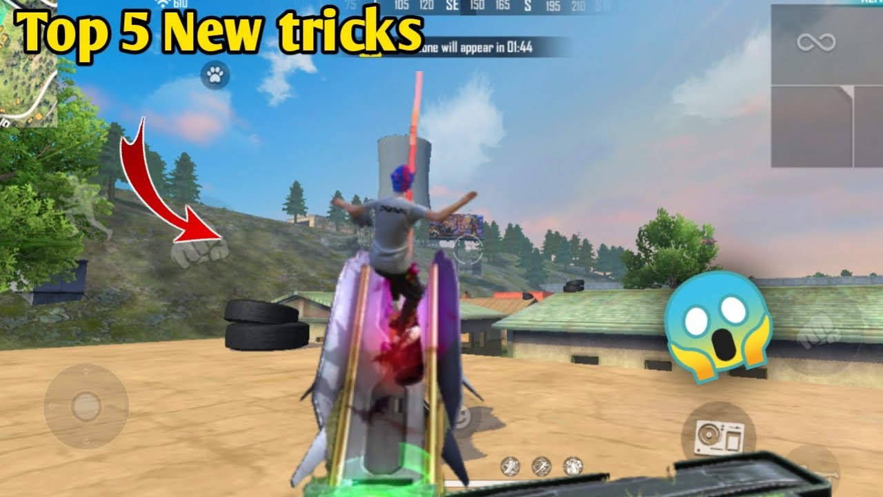 Top 5 New tricks in garena free fire #48