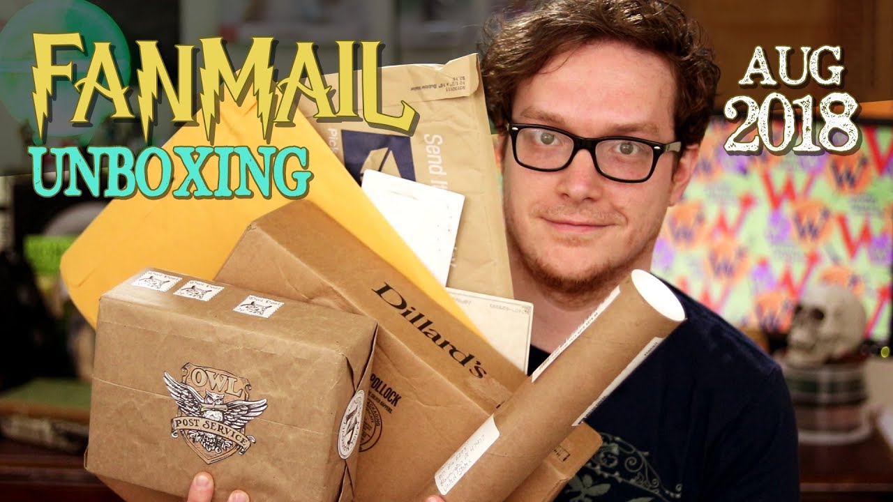 Huge Harry Potter Fan Mail Opening! August 2018