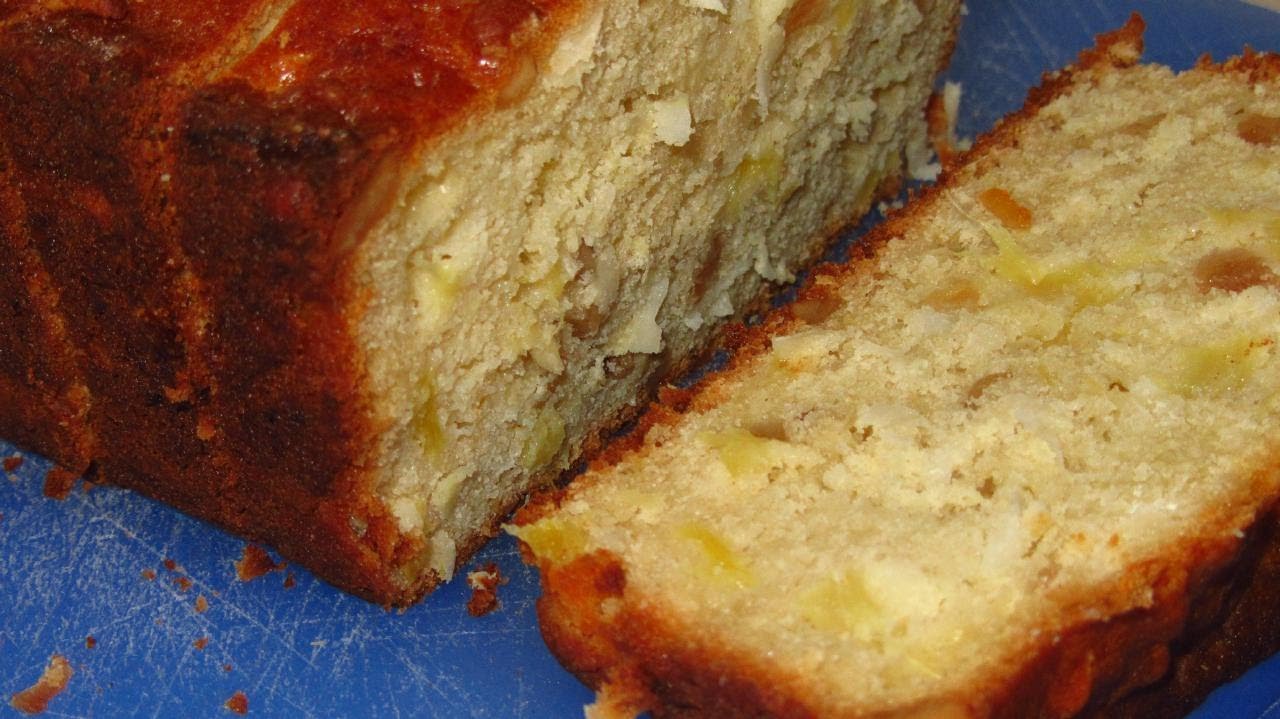 Pineapple and Macadamia Nut Bread
