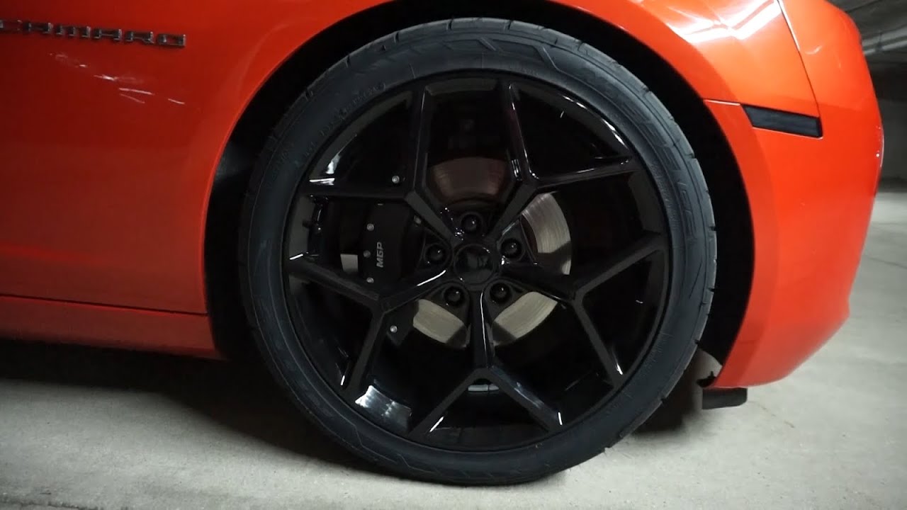Перенастройка/калибровка шин/установка дисков на Camaro