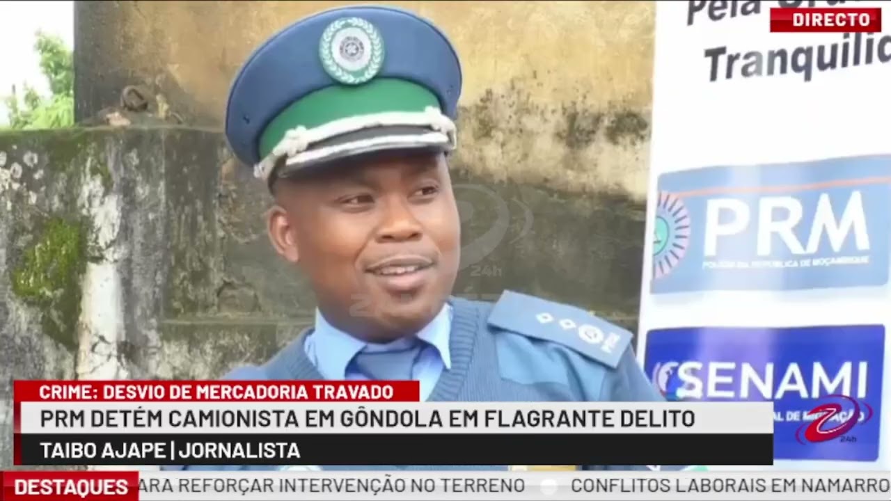 PRM DETÉM CAMIONISTA EM GÔNDOLA EM FLAGRANTE DELITO| TV Zambézia 24h