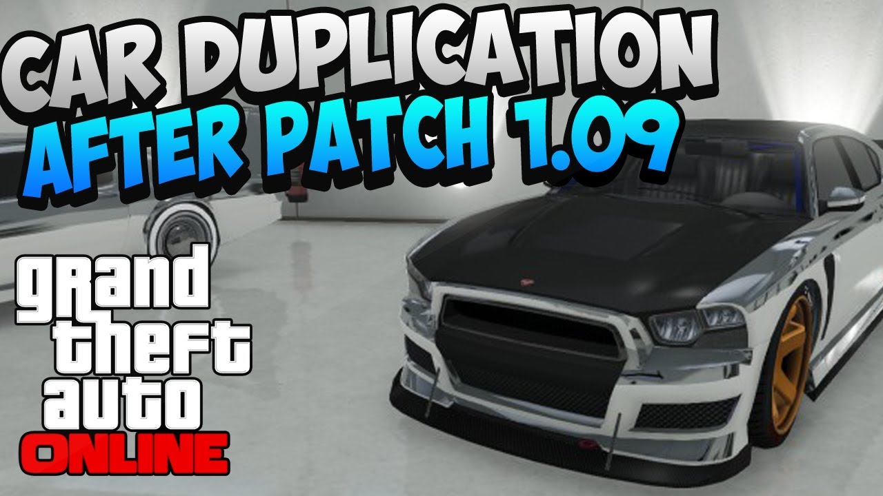 GTA 5 ONLINE: CAR DUPLICATION GLITCH! DUPLICATE CARS AFTER PATCH 1.09 - MODDED CARS (GTA 5 GLITCHES)