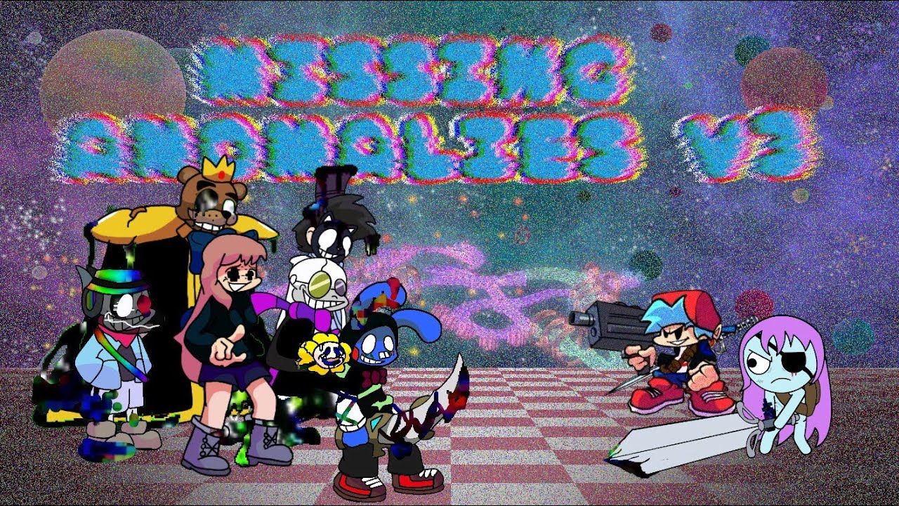 FNF GLITCHED LEGENDS V3 RECREATION MUSICA: MISSING ANOMALIES V3 CRIADO POR:@DUSSTOYBONNIE