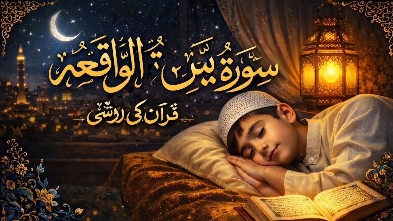 Surah Yaseen & Surah Waqiah Full Recitation | Quran Ki Roshni