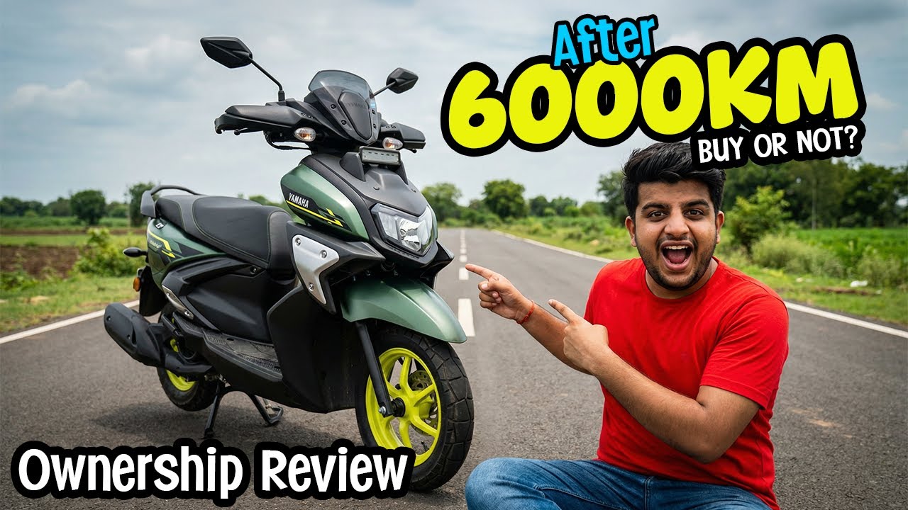 Yamaha RayZR 125 After 6000 KM 😱 | Honest Ownership Review | Hybrid Scam? | Worth It or Not?