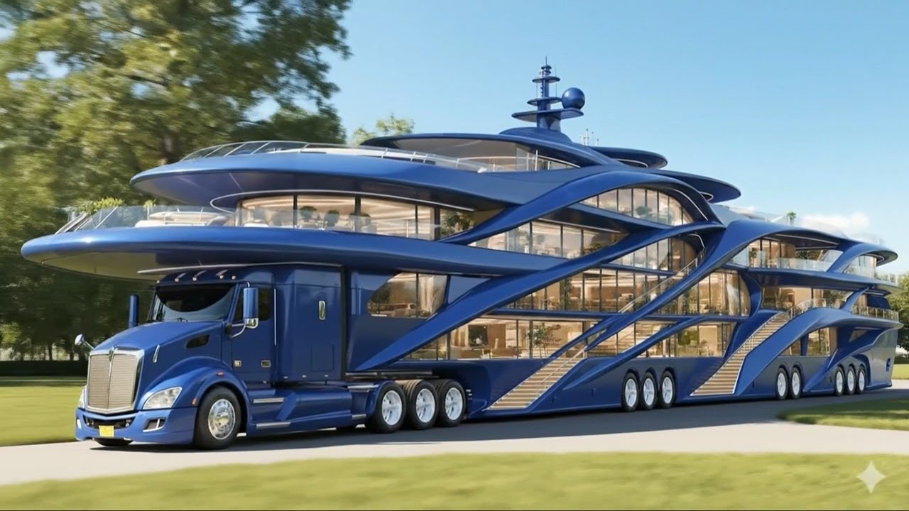 This Kenworth T2000 Motorhome Is the Future of Luxury Travel 🚍